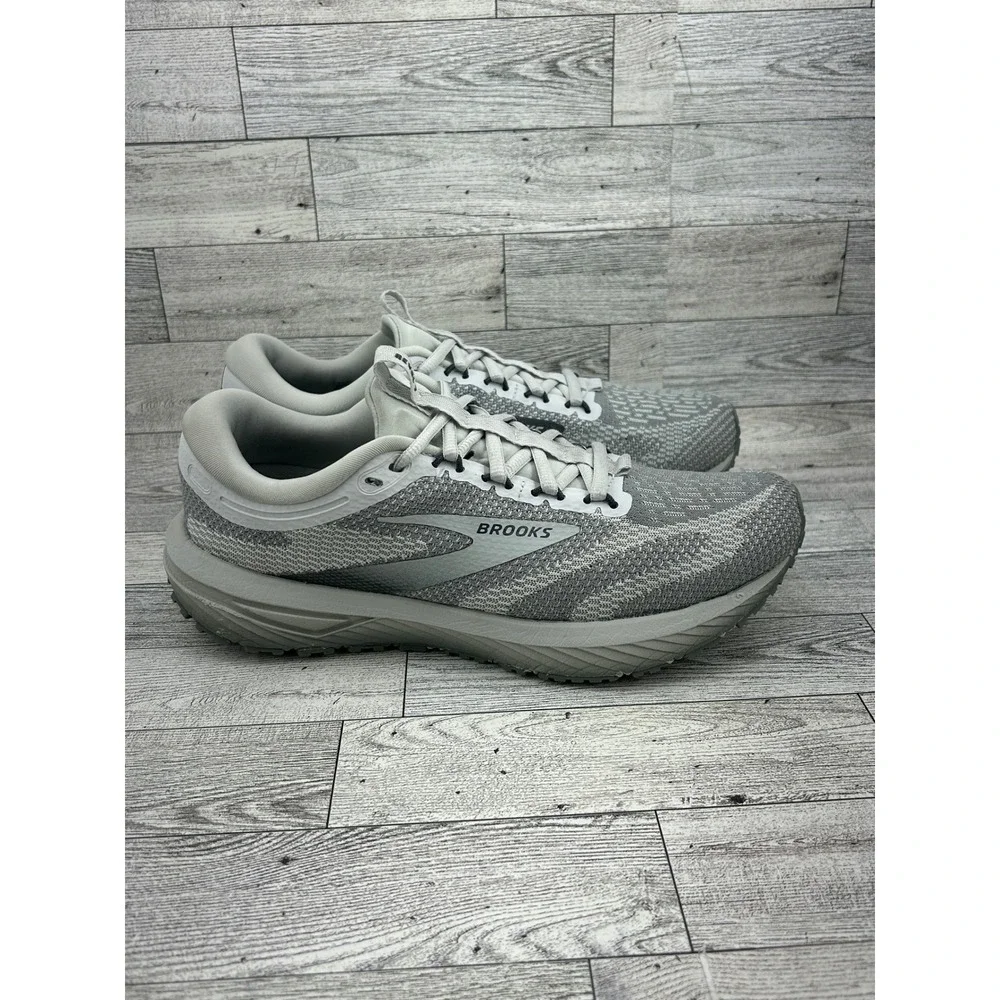 Brooks Revel 7 Women Running Shoes Grey White 1204241B036 Size‎ 9.5 Medium B